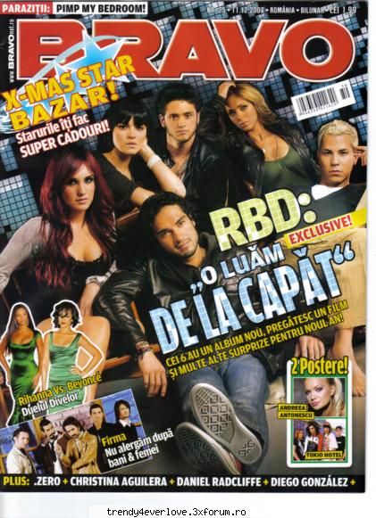 Be first - o poza k rbd de la un radio - RBD