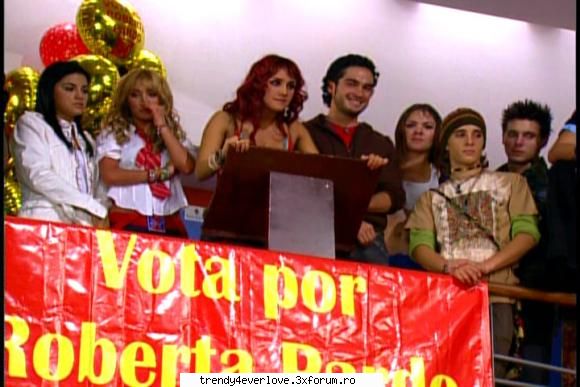Rebelde-capturi - niste postere k personaje din Rebelde - RBD